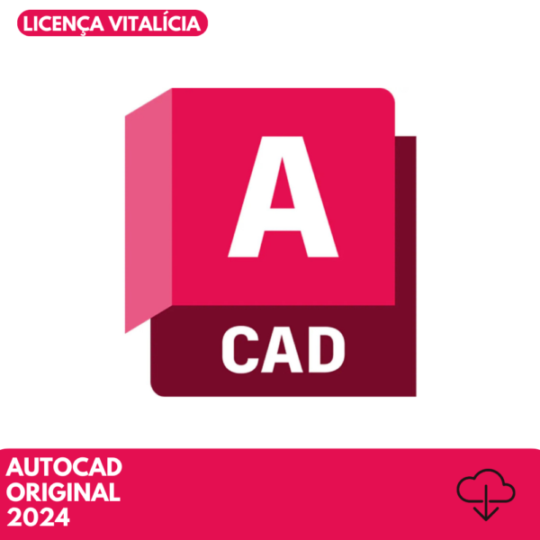Autocad 2024 - Original - 2 Anos Windows