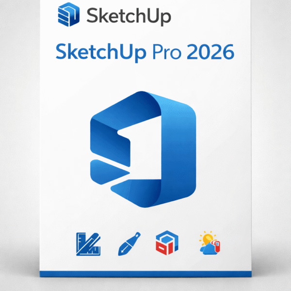 Sketchup Pro 2026 + Enscape 13 - Windows - Licença vitalícia